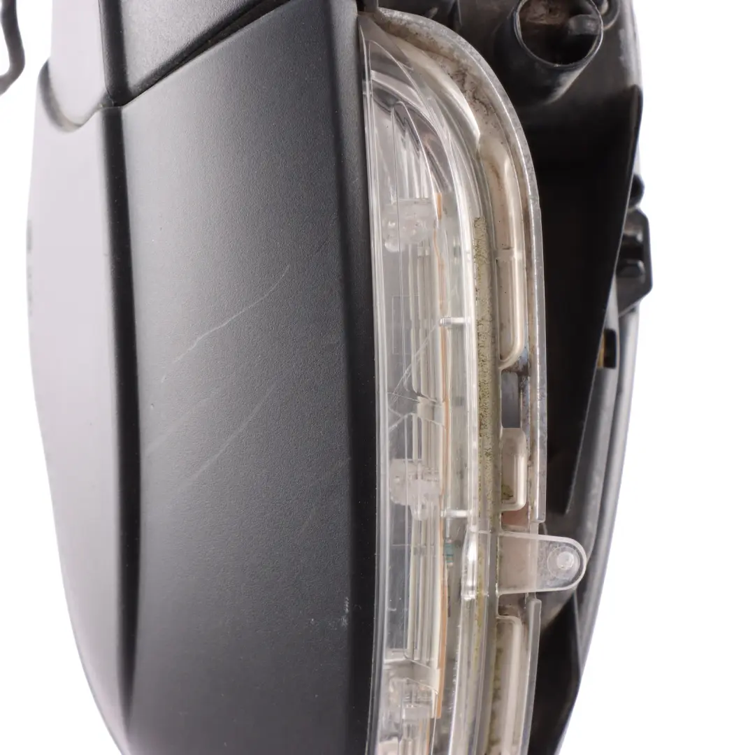 Volkswagen Scirocco Mk3 Front Door Wing Mirror Housing Left N/S Satin Black - SKU RHD-1K8857507P - Part number 1K8857507P