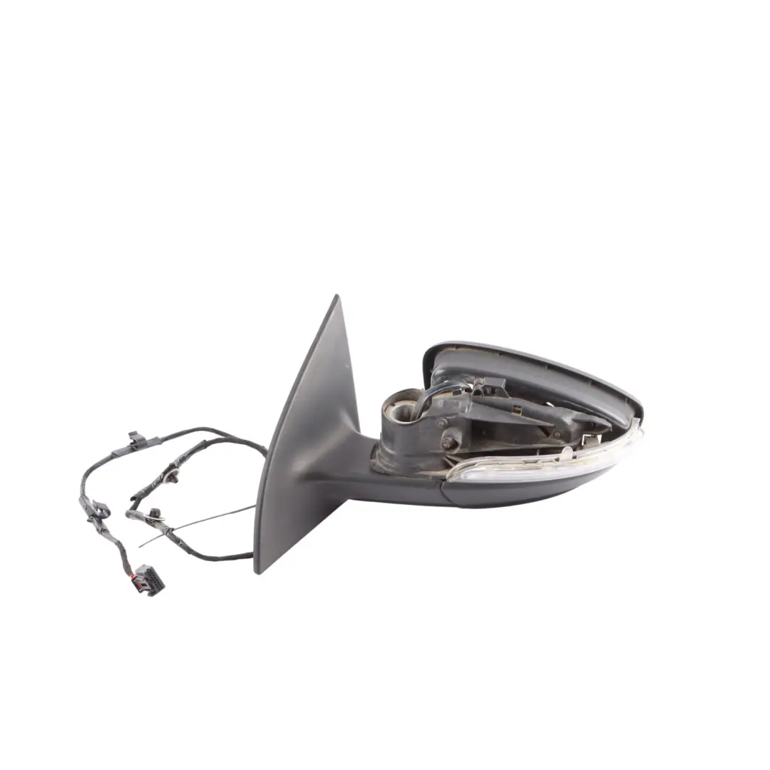 Mk3 Front Door Wing Mirror Housing Left N/S Satin Black to Volkswagen Scirocco with Part number 1K8857507P Volkswagen Scirocco Mk3 Front Door Wing Mirror Housing Left N/S Satin Black - SKU RHD-1K8857507P - Part number 1K8857507P