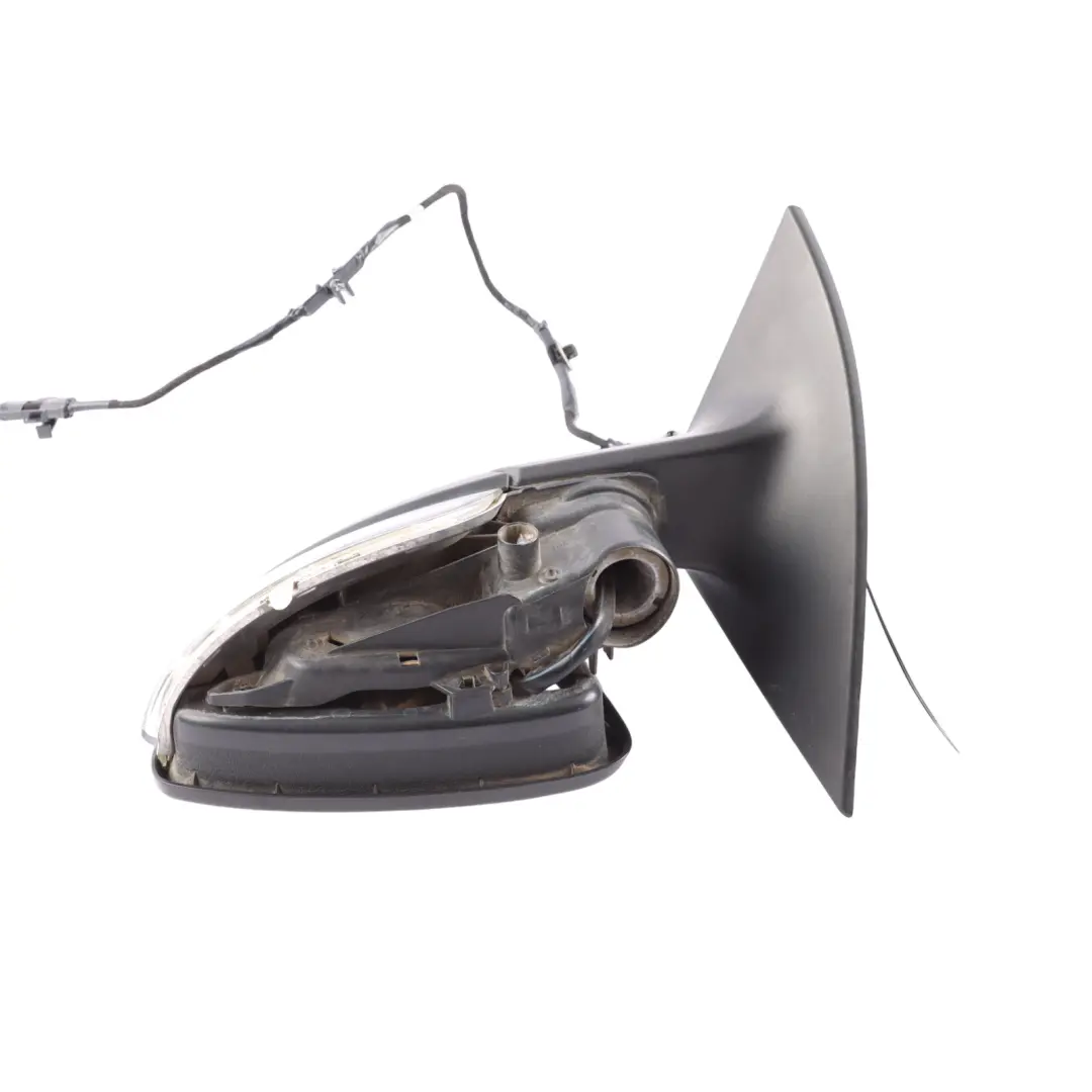 Volkswagen Scirocco Mk3 Front Door Wing Mirror Housing Left N/S Satin Black - SKU RHD-1K8857507P - Part number 1K8857507P