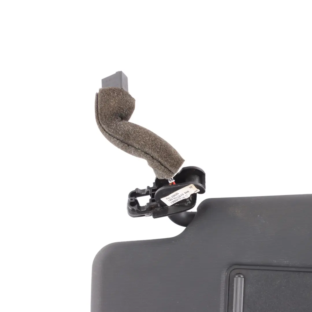 Volkswagen Scirocco Mk3 Front Sun Visor Cover Cabin Black Left N/S - SKU 1K8857551G - Part number 1K8857551G