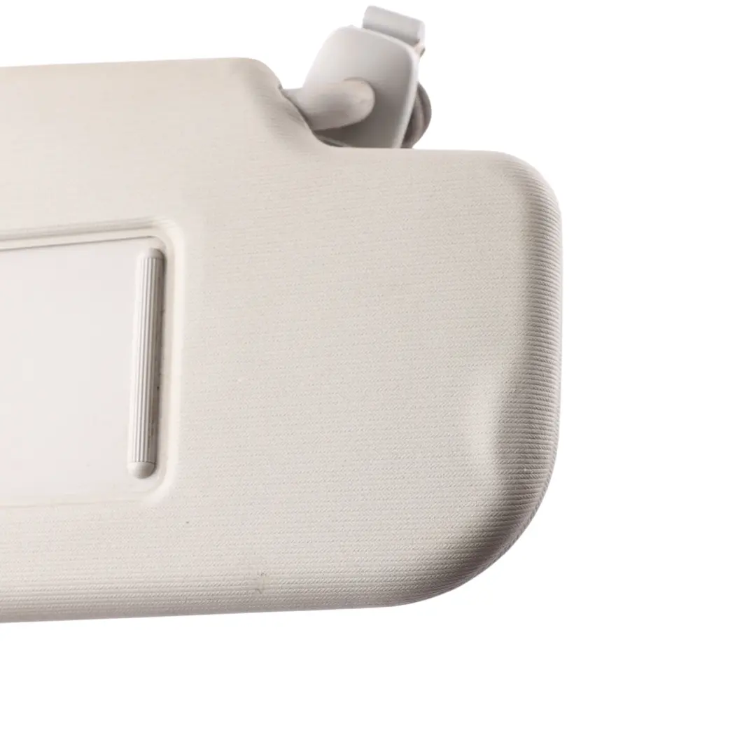 Mk3 Front Sun Visor Cover Cabin Right O/S Pearl Grey to VW Scirocco with Part number 1K8857552A VW Scirocco Mk3 Front Sun Visor Cover Cabin Right O/S Pearl Grey - SKU 1K8857552A - Part number 1K8857552A