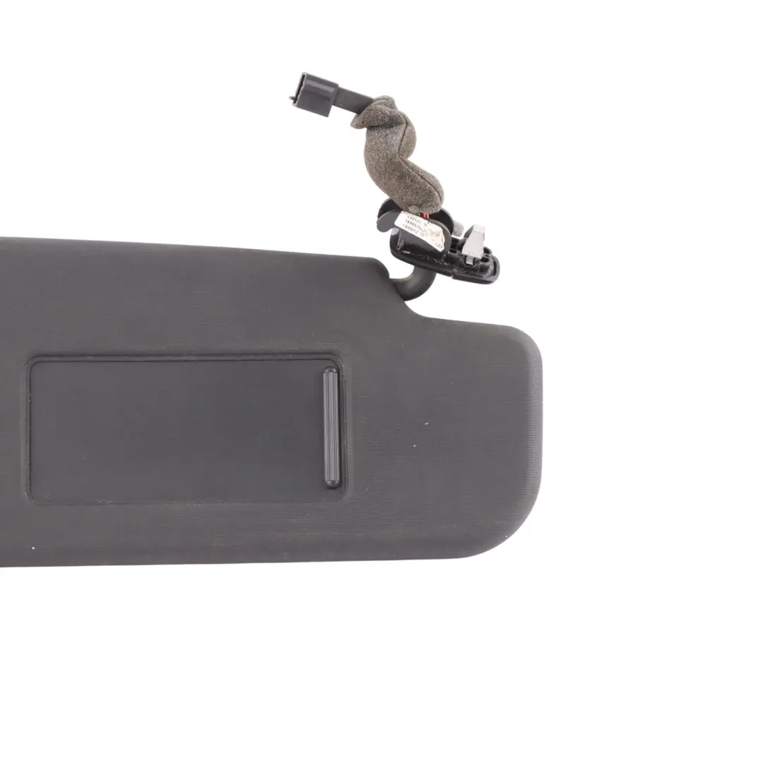 Volkswagen Scirocco Mk3 Front Sun Visor Cover Cabin Right O/S Black - SKU 1K8857552G - Part number 1K8857552G