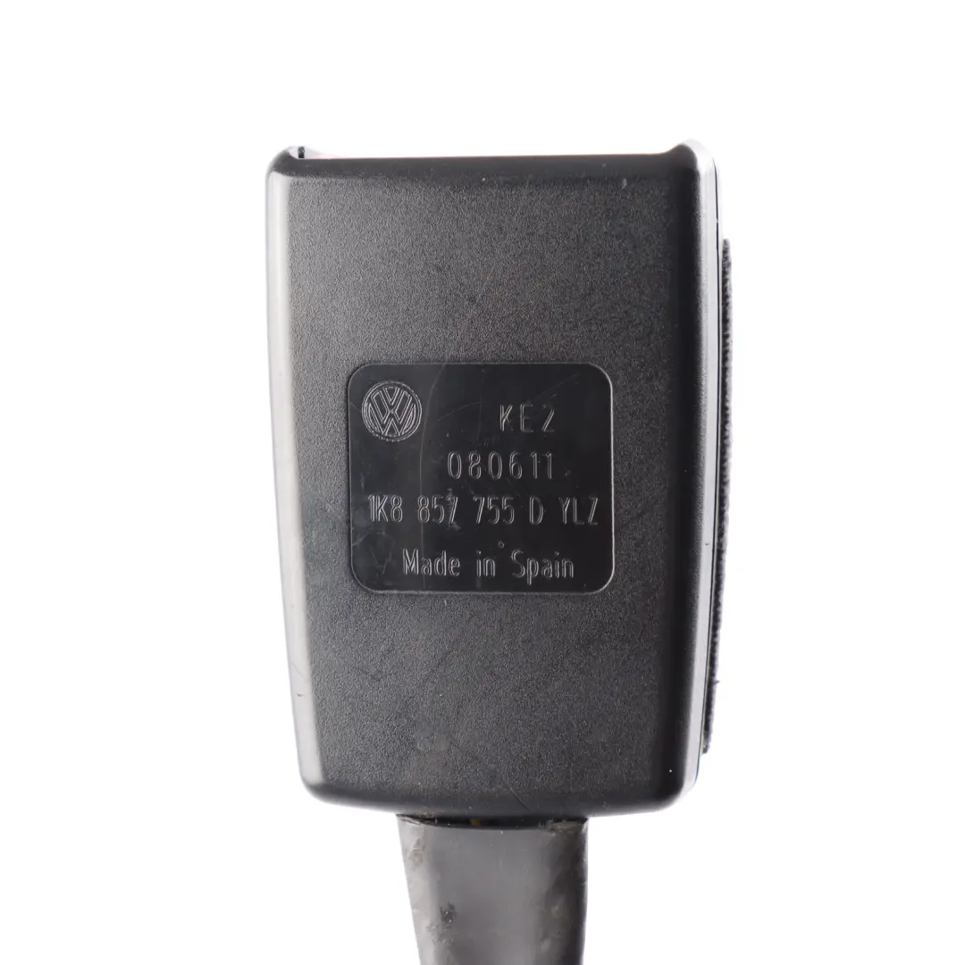 Volkswagen VW Scirocco Interior Hebilla Cinturón Seguridad Izquierdo - SKU 1K8857755D - Número de pieza 1K8857755D
