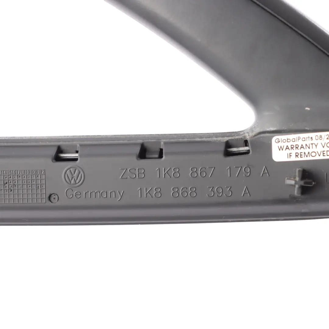 Mk3 Embellecedor Asidero Puerta Izquierda para Volkswagen VW Scirocco con número de pieza 1K8868055A Volkswagen VW Scirocco Mk3 Embellecedor Asidero Puerta Izquierda - SKU 1K8868055A - Número de pieza 1K8868055A