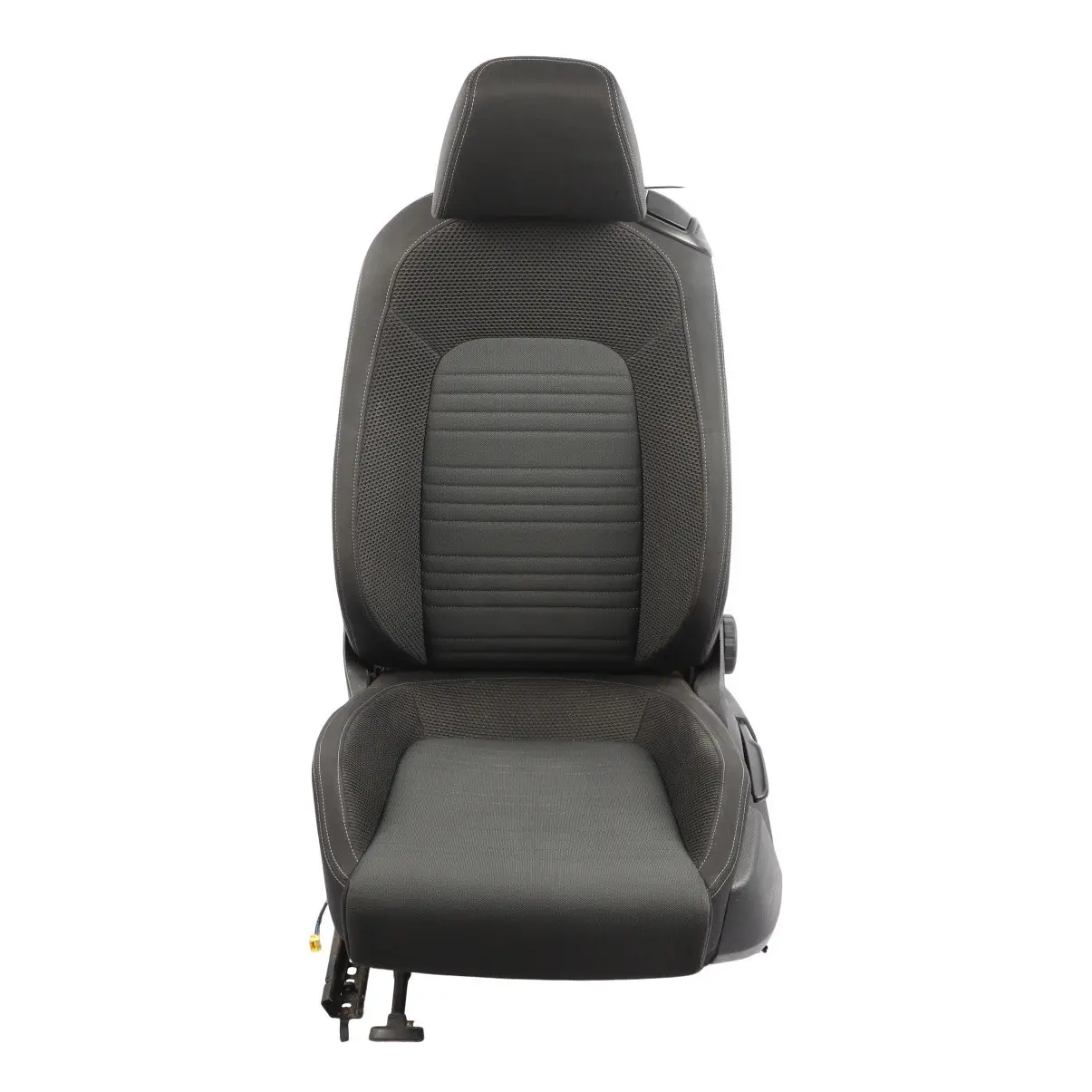 Volkswagen Scirocco Mk3 3 Door Front Seat Left N/S Fabric Black Grey
