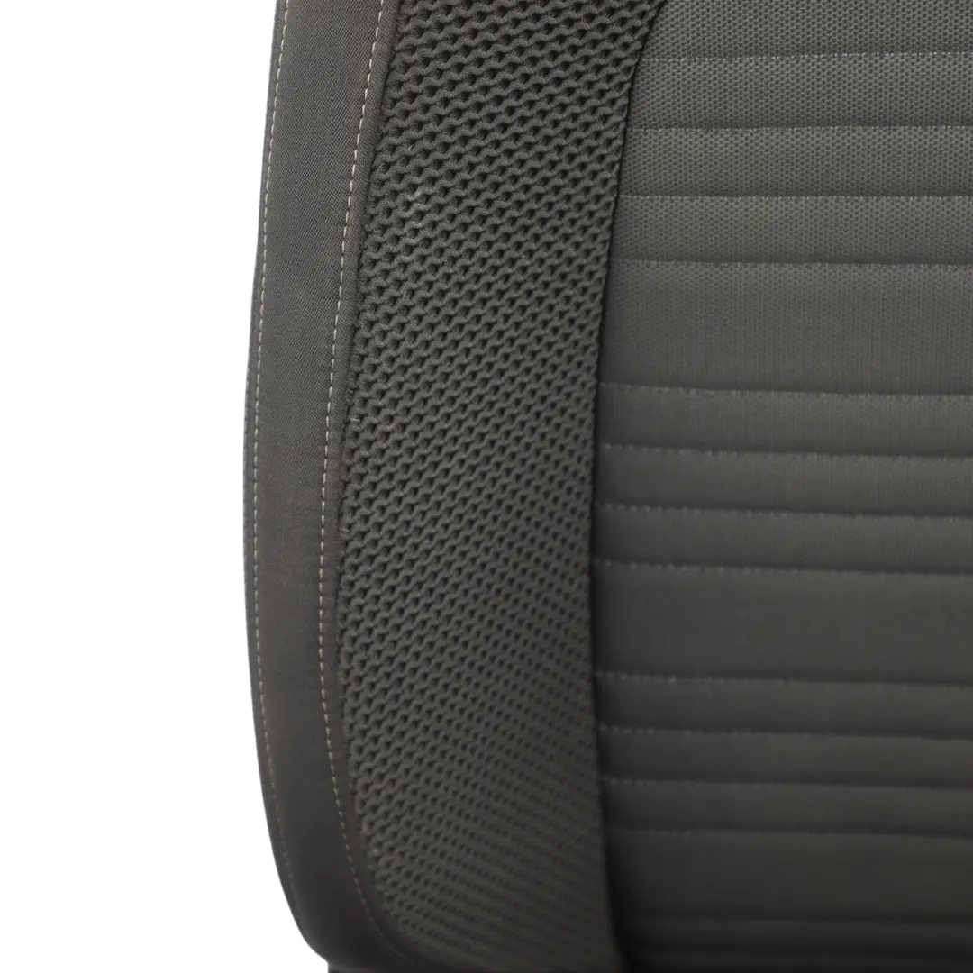 Volkswagen Scirocco Mk3 3 Door Front Seat Left N/S Fabric Black Grey - SKU 1K8881805AL - Part number 1K8881805AL