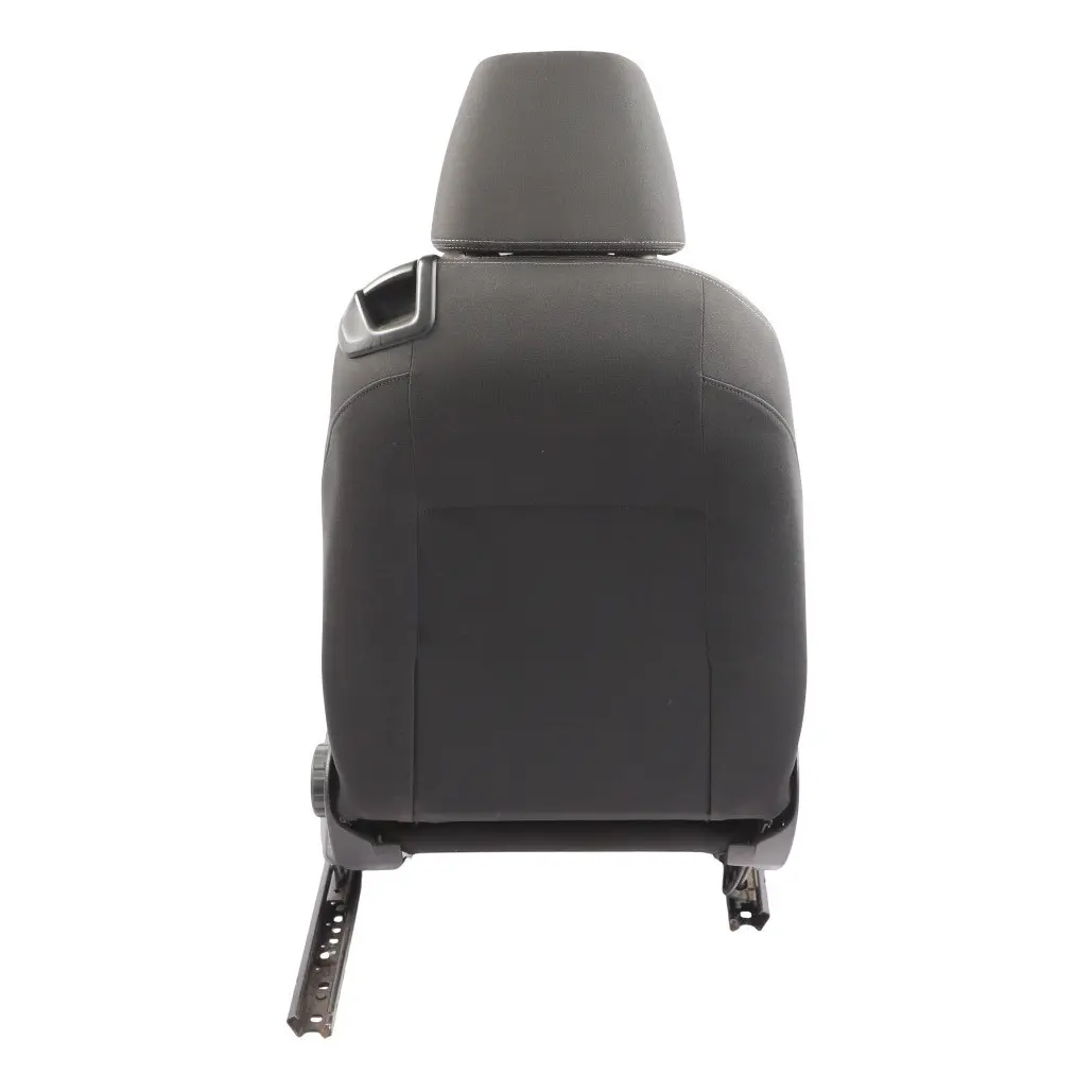 Volkswagen Scirocco Mk3 3 Door Front Seat Left N/S Fabric Black Grey - SKU 1K8881805AL - Part number 1K8881805AL