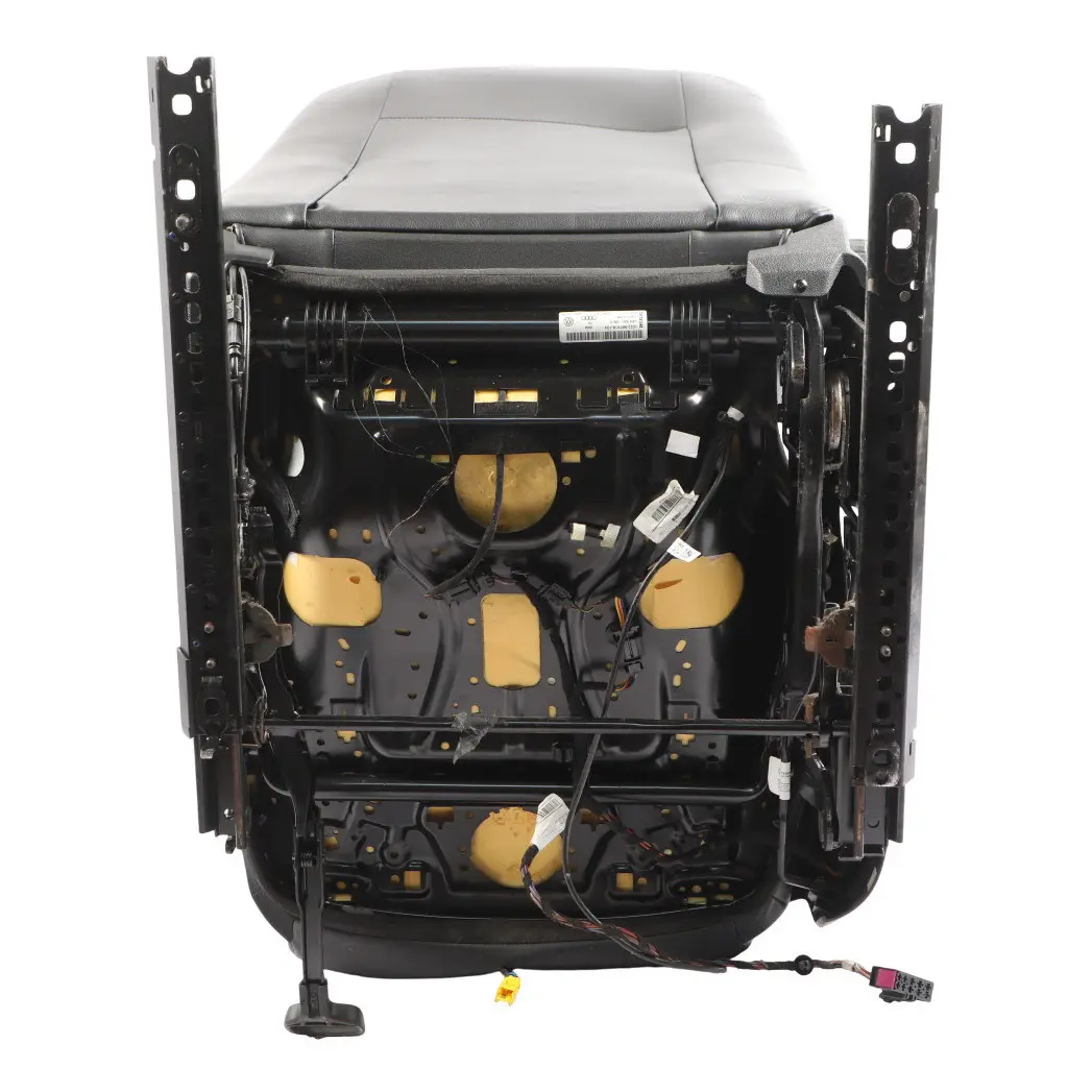 Mk3 3 Door Front Seat Heated Right O/S Leather Black Grey to Volkswagen Scirocco with Part number 1K8881806AS Volkswagen Scirocco Mk3 3 Door Front Seat Heated Right O/S Leather Black Grey - SKU 1K8881806AS-1 - Part number 1K8881806AS