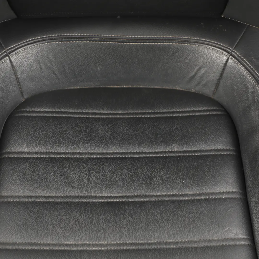 Mk3 3 Door Front Seat Heated Left N/S Leather Black Grey to Volkswagen Scirocco with Part number 1K8881806AS Volkswagen Scirocco Mk3 3 Door Front Seat Heated Left N/S Leather Black Grey - SKU 1K8881806AS - Part number 1K8881806AS