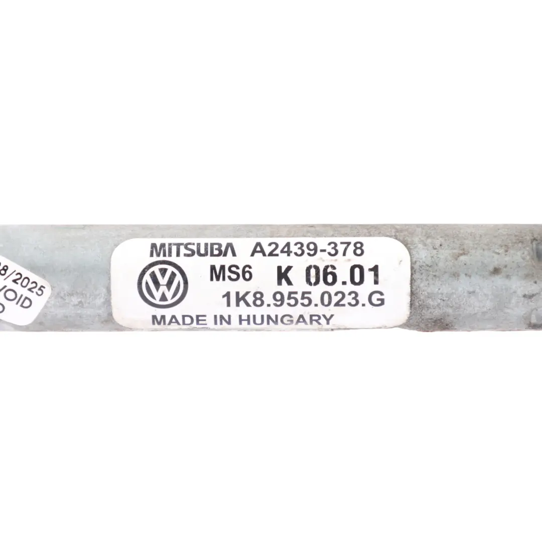 Volkswagen Scirocco Mk3 Wiper Linkage System Front Windscreen Motor 1K8955023G - SKU RHD-1K8955023L - Part number 1K8955023L