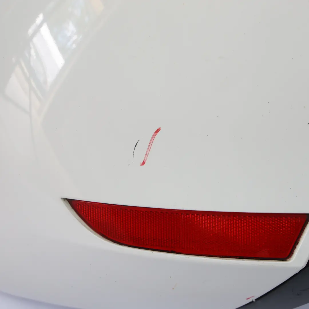 Seat Leon Mk2 Rear Bumper Panel Covering Trim Candy White - B9A - SKU 1P0807417M-CAN - Part number 1P0807417M