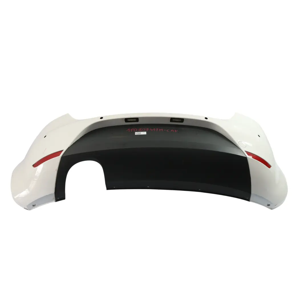 Mk2 Rear Bumper Panel Covering Trim Candy White - B9A to Seat Leon with Part number 1P0807417M Seat Leon Mk2 Rear Bumper Panel Covering Trim Candy White - B9A - SKU 1P0807417M-CAN - Part number 1P0807417M