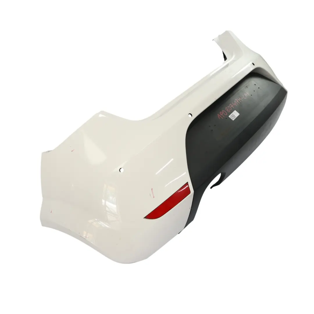 Seat Leon 2 Zderzak Tylny Osłona Panel Candy White Biały - B9A - SKU 1P0807417M-CAN - Numer Części 1P0807417M