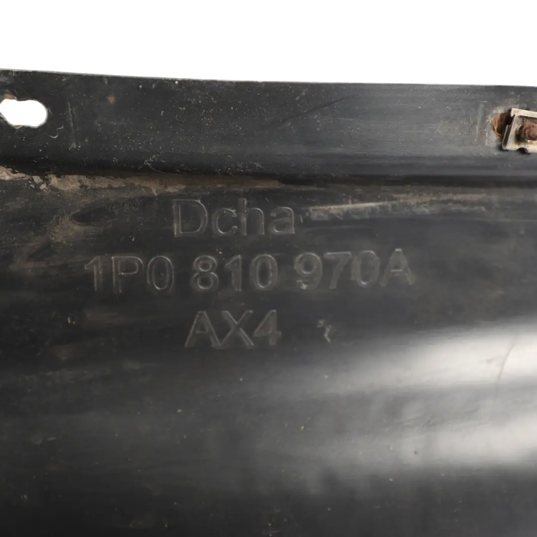 Mk2 1P Alloggiamento Passaruota Posteriore Destro per Seat Leon con numero di parte 1P0810970A Seat Leon Mk2 1P Alloggiamento Passaruota Posteriore Destro - SKU 1P0810970A - Numero di parte 1P0810970A