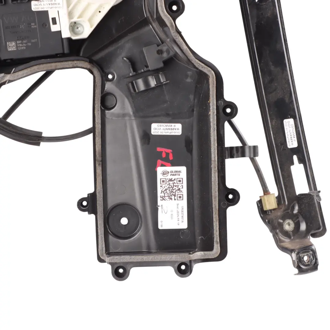 Seat Leon Mk2 1P Mecanismo Regulador Delantero Izquierdo 1PO837401AE - SKU 1P0837461A - Número de pieza 1P0837461A