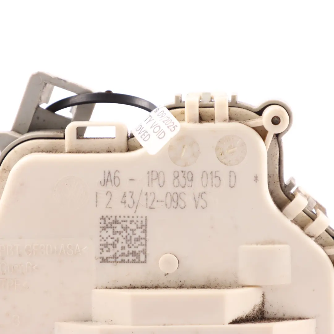 Seat Leon Mk2 1P Door Lock Catch Mechanism Rear Left N/S - SKU 1P0839015D - Part number 1P0839015D