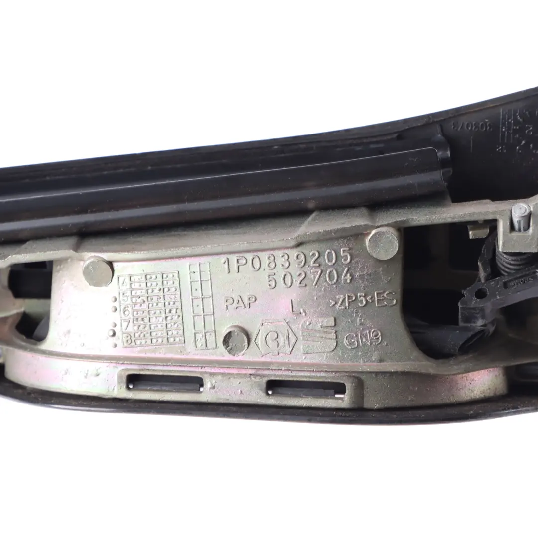 Seat Leon Mk2 1P Exterior Door Handle Actuator Rear Left N/S Black - SKU 1P0839205B - Part number 1P0839205B