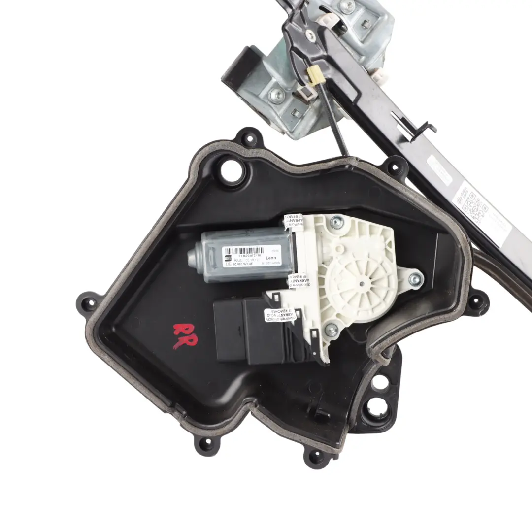 Seat Leon Mk2 1P Window Lifter Regulator Mechanism Rear Right O/S 1P0839402D - SKU 1P0839462A - Part number 1P0839462A