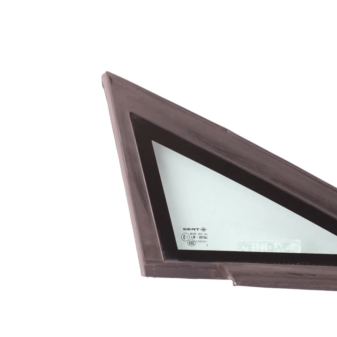 1P Front Quarter Fixed Side Window Glass Right O/S 1P0845412 to Seat Leon with Part number 1P0845412B Seat Leon 1P Front Quarter Fixed Side Window Glass Right O/S 1P0845412 - SKU 1P0845412B - Part number 1P0845412B