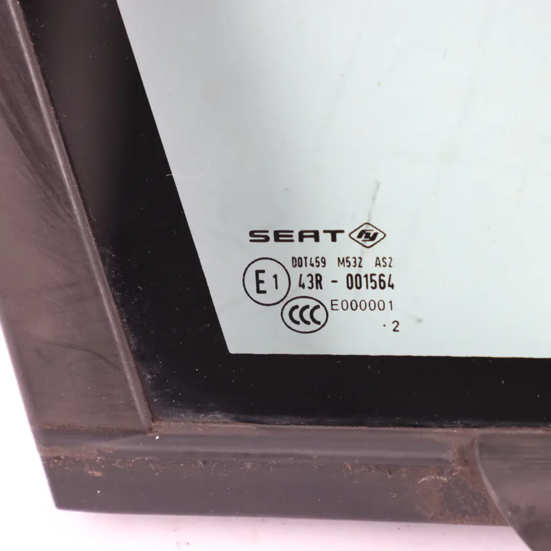 Seat Leon 1P Front Quarter Fixed Side Window Glass Right O/S 1P0845412 - SKU 1P0845412B - Part number 1P0845412B