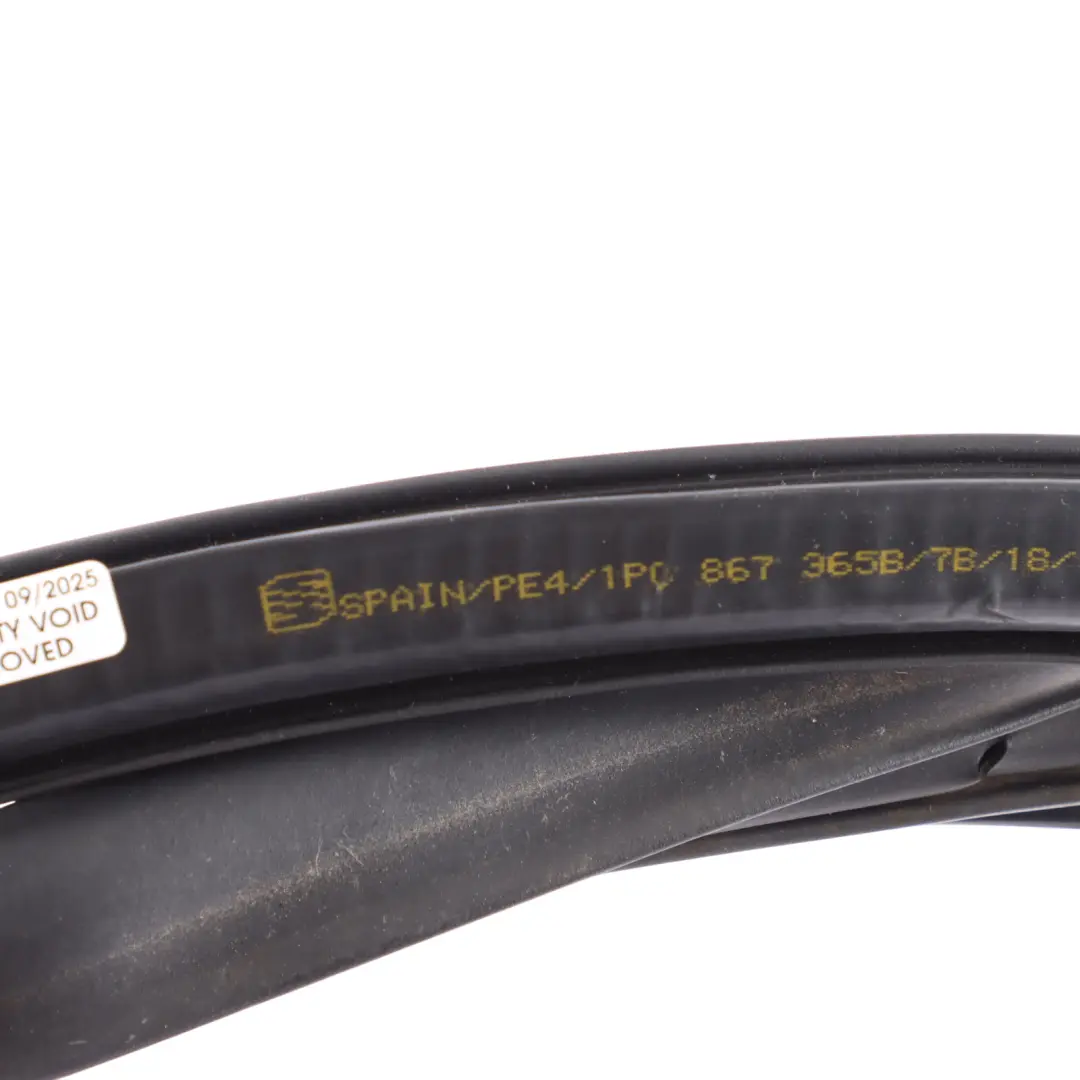 Seat Leon Mk2 1P Rear Door Seal Gasket Rubber Left N/S - SKU 1P0867367C - Part number 1P0867367C