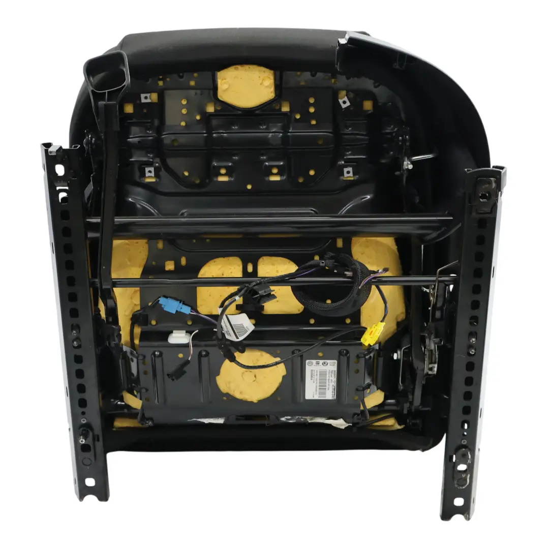 Seat Leon Mk2 1P 5D Siège Avant Gauche Intérieur Tissu Noir Avec Coutures Rouges - SKU 1P0881805CP - Numéro de pièce 1P0881805CP