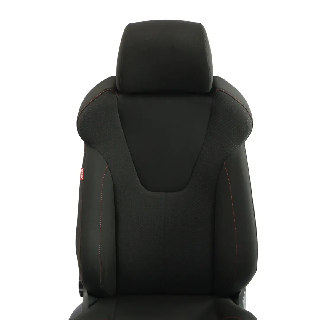 Mk2 1P 5D Fotel Przedni Prawy Tkanina Czarny Czerwony Szycie do Seat Leon o numerze 1P0881806CM Seat Leon Mk2 1P 5D Fotel Przedni Prawy Tkanina Czarny Czerwony Szycie - SKU 1P0881806CM - Numer Części 1P0881806CM