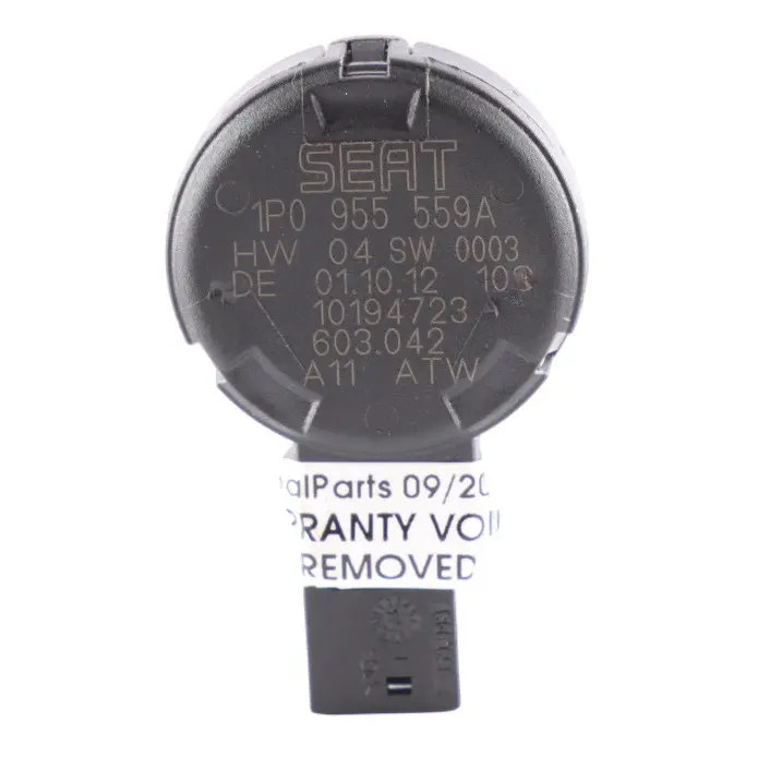 Mk2 1P Altea 5P Front Window Windscreen Rain Sensor Module to Seat Leon with Part number 1P0955559A Seat Leon Mk2 1P Altea 5P Front Window Windscreen Rain Sensor Module - SKU 1P0955559A - Part number 1P0955559A