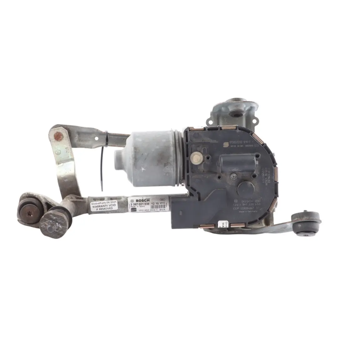 Seat Leon Mk2 1P Moteur D'Essuie Glace Avant Droit 1P0955120B - SKU 1P0955602A - Numéro de pièce 1P0955602A