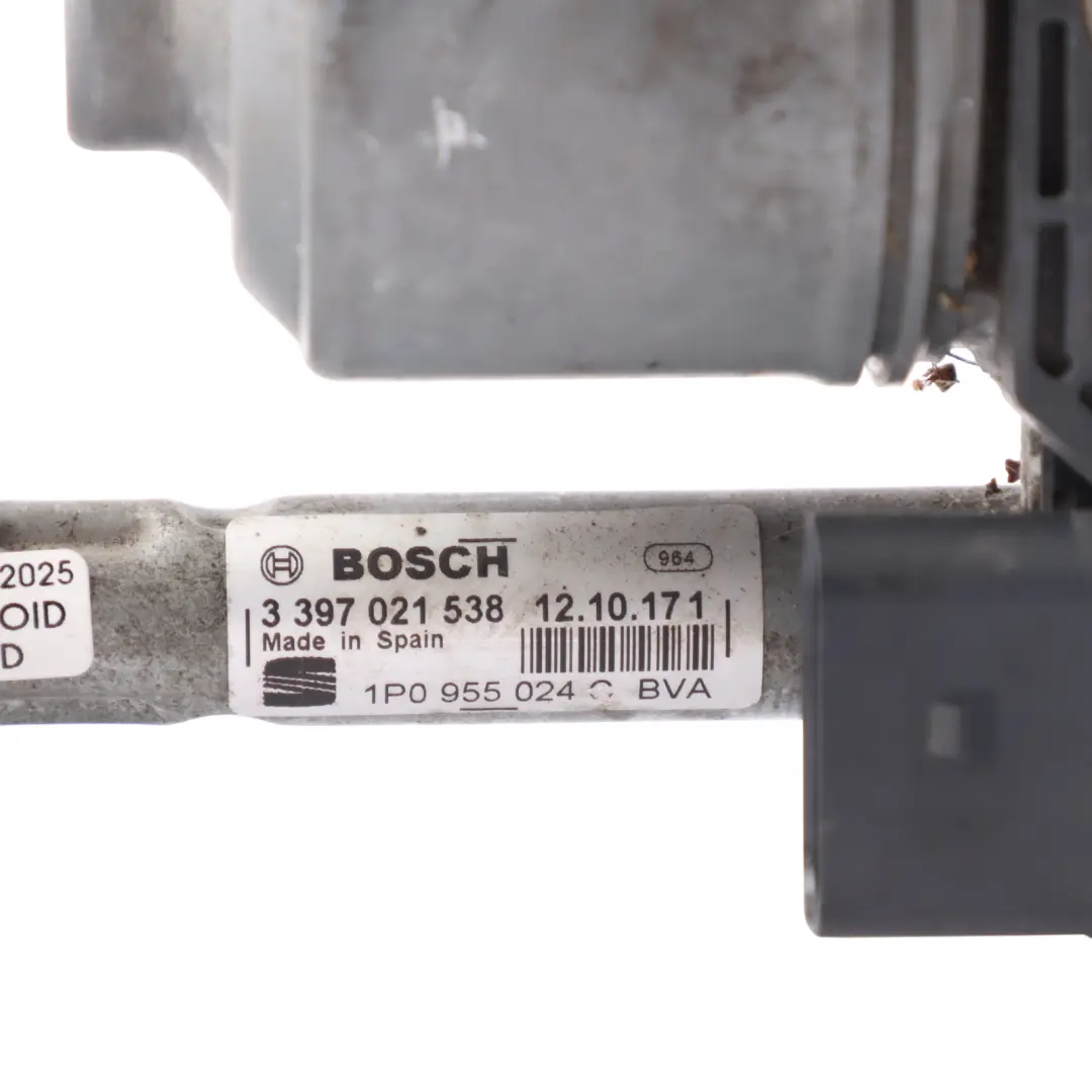 Seat Leon Mk2 1P Scheibenwischer Gestänge Motor Vorne Rechts 1P0955120B - SKU 1P0955602A - Teilenummer 1P0955602A