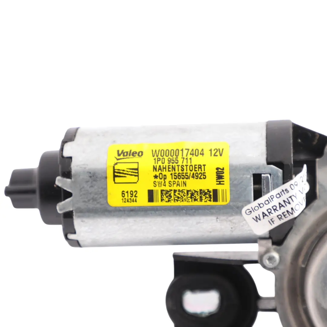Mk2 1P Wiper Linkage Motor Rear Window to Seat Leon with Part number 1P0955711 Seat Leon Mk2 1P Wiper Linkage Motor Rear Window - SKU 1P0955711 - Part number 1P0955711