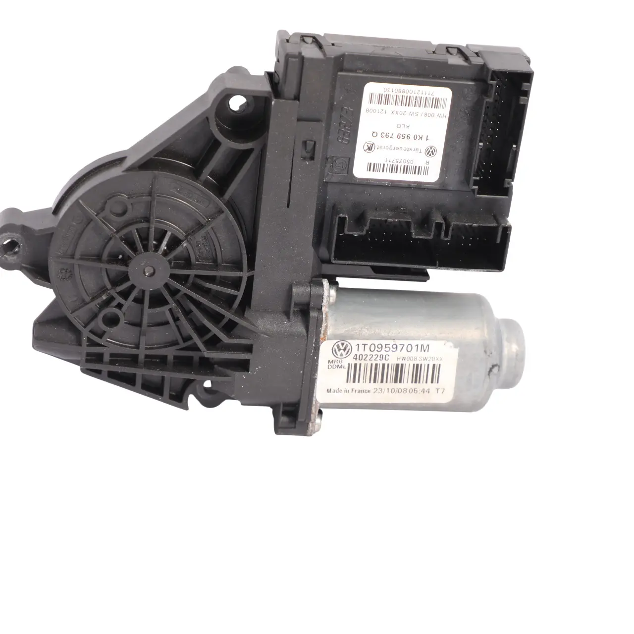 Skoda Octavia Mk2 1Z Power Window Regulator Motor Right O/S Side 1T0959701M