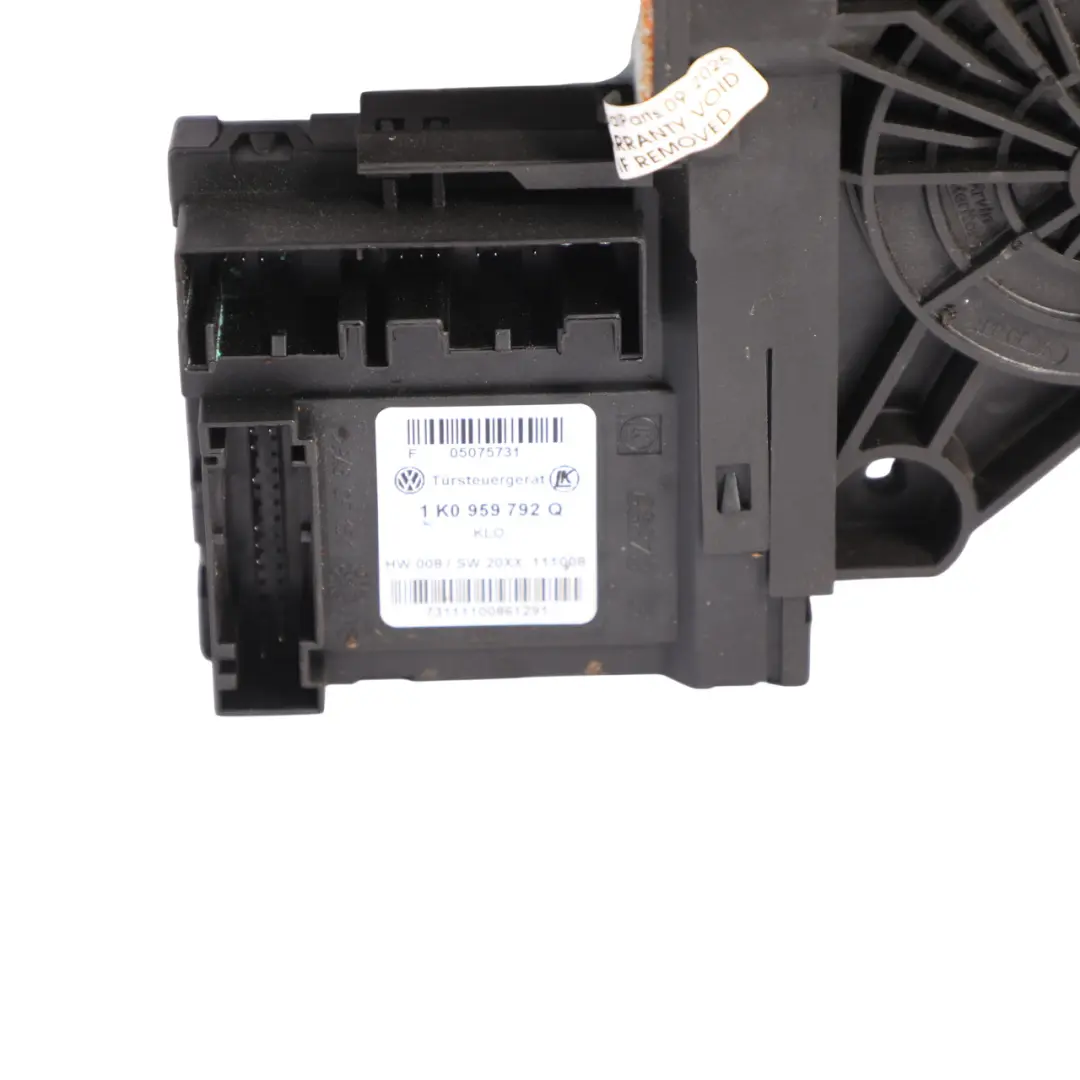 Skoda Octavia Mk2 1Z Power Window Regulator Motor Front Left Door N/S - SKU 1T0959702M - Part number 1T0959702M
