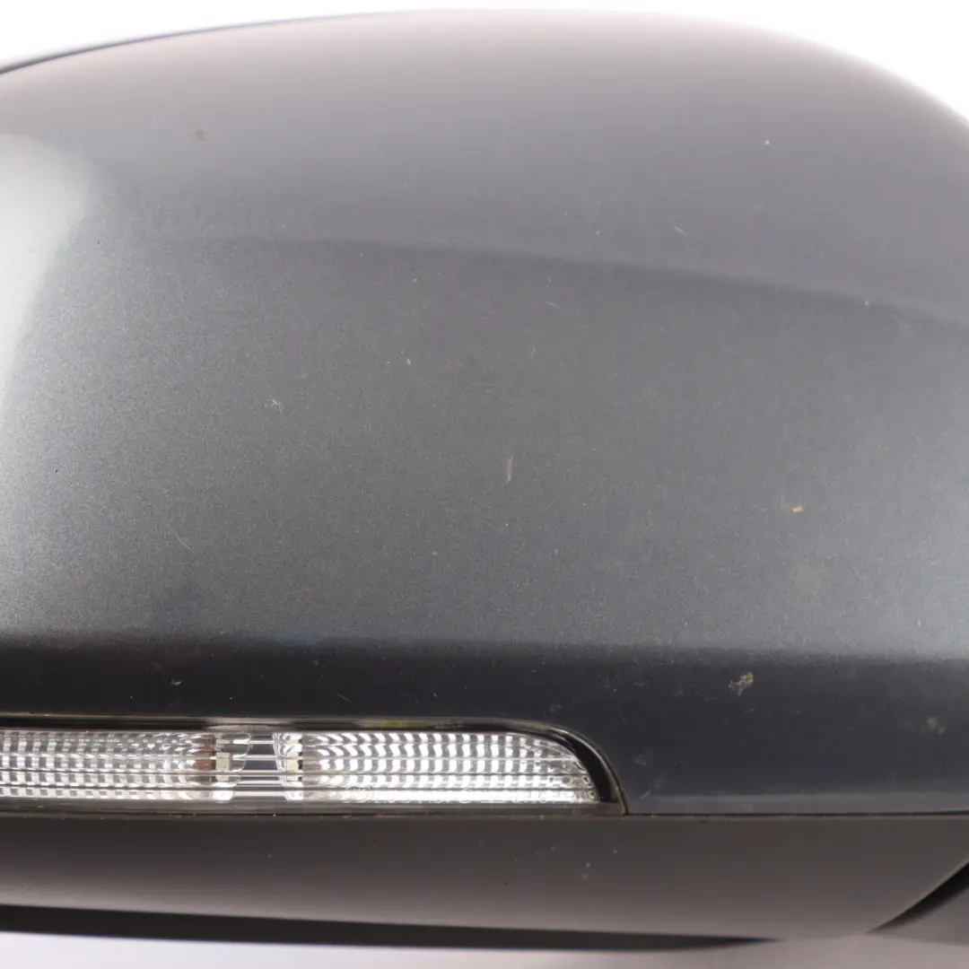 Skoda Octavia 1Z RS II Door Wing Mirror Electric Right O/S Prince Blue - F5X - SKU RHD-1Z2857508M-SDA - Part number 1Z2857508M
