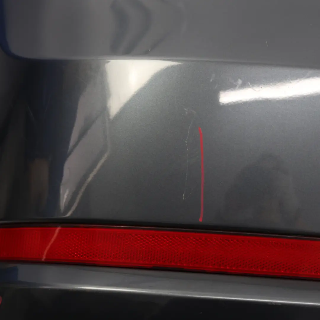 Skoda Octavia Mk2 Bumper Rear Trim Panel Cover VRS Anthracite Grey Silver - F8J - SKU 1Z5807421B-SDA - Part number 1Z5807421B