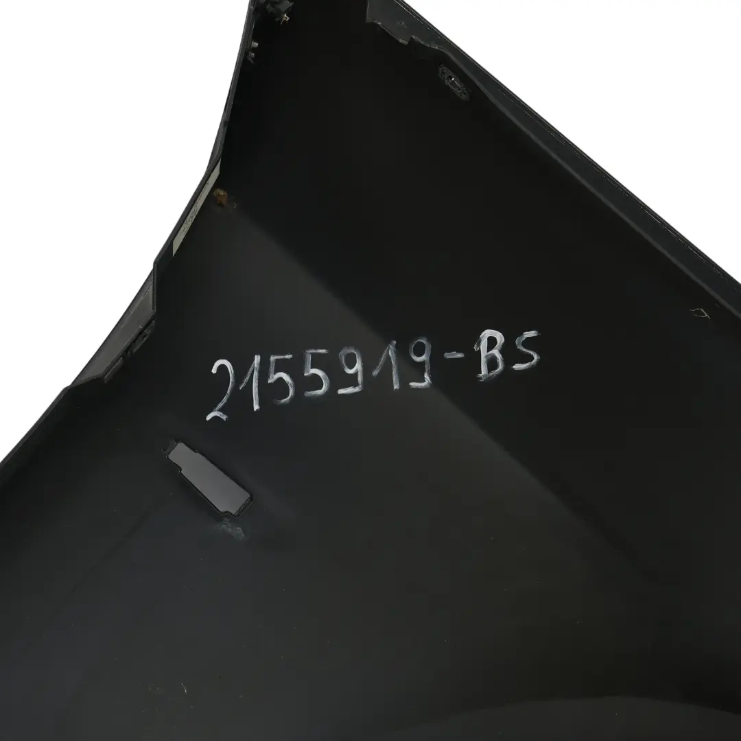 Panel Lateral Guardabarros Delantero Izquierdo Negro Zafiro Metalico 475 para BMW E92 con número de pieza 2155919 BMW E92 Panel Lateral Guardabarros Delantero Izquierdo Negro Zafiro Metalico 475 - SKU 2155919-BS - Número de pieza 2155919
