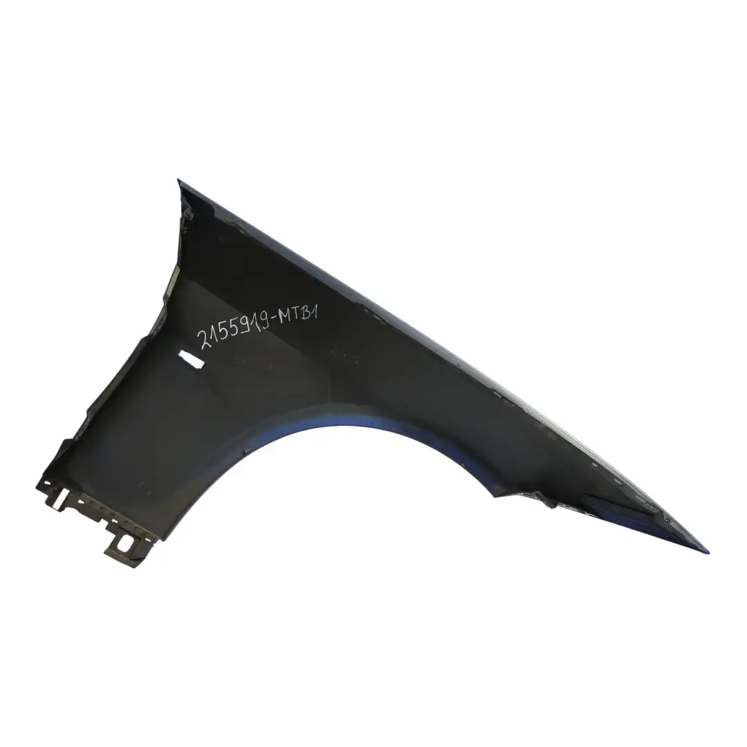 Side Panel Fender Wing Front Left N/S Montegoblau Blue Metallic - A51 to BMW E92 with Part number 2155919 BMW E92 Side Panel Fender Wing Front Left N/S Montegoblau Blue Metallic - A51 - SKU 2155919-MTB1 - Part number 2155919