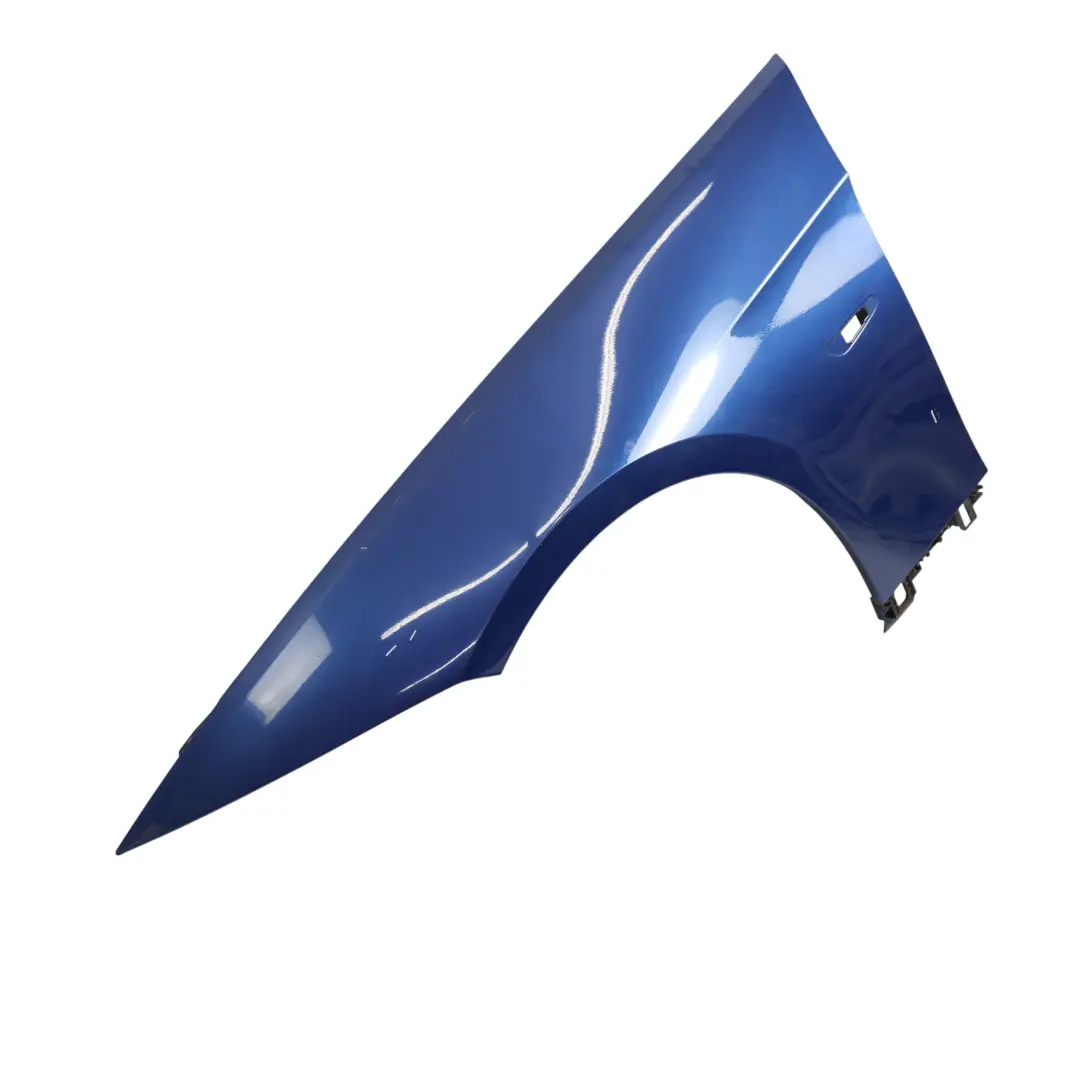 Pannello Laterale Parafango Anteriore Sinistro Montegoblau Metallic A51 per BMW E92 con numero di parte 2155919 BMW E92 Pannello Laterale Parafango Anteriore Sinistro Montegoblau Metallic A51 - SKU 2155919-MTB1 - Numero di parte 2155919