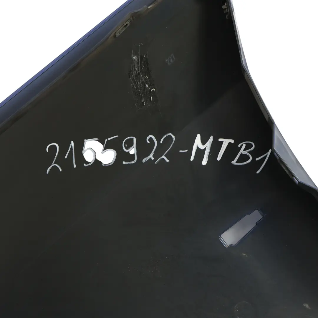 BMW E92 Side Wing Panel Fender Front Right O/S Montegoblau Montego Blue - A51 - SKU 2155922-MTB1 - Part number 2155922