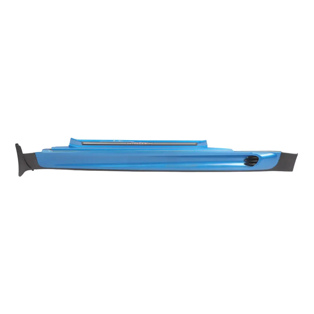 Side Skirt JCW Left N/S Door Sill Cover Trim Laser Blue Metallic - A59 to Mini R56 with Part number 2156419 Mini R56 Side Skirt JCW Left N/S Door Sill Cover Trim Laser Blue Metallic - A59 - SKU 2156419-LAB - Part number 2156419