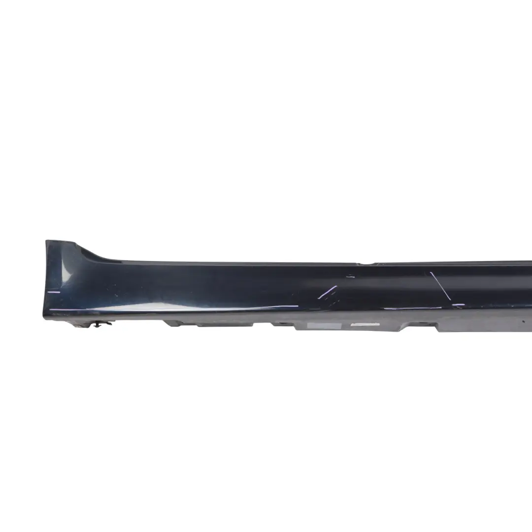 BMW F10 Side Skirt Door Sill Panel Right O/S Imperialblau Imperial Blue - A89 - SKU 2209828-IBB - Part number 2209828