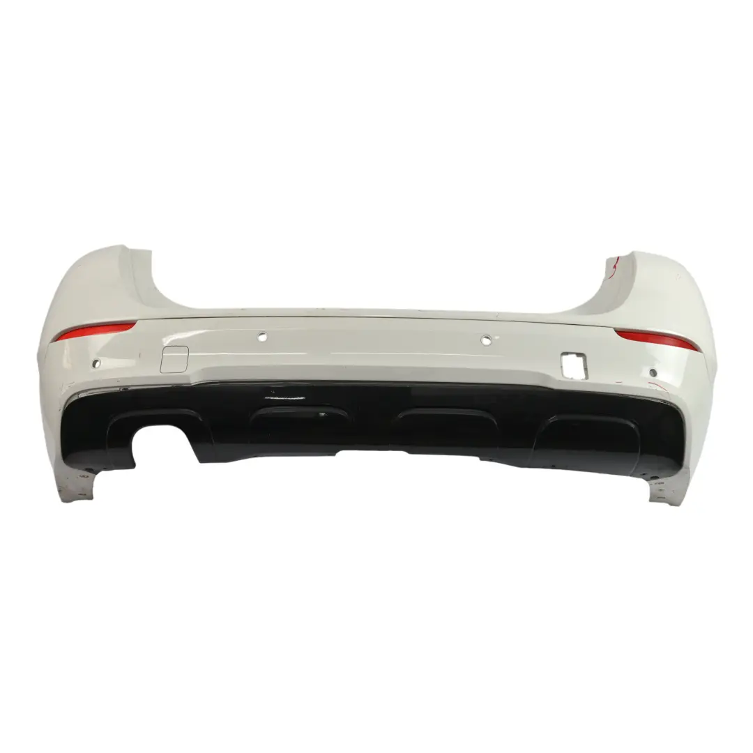 Bumper M Sport Trim Panel PDC Alpinweiss White - 300 to BMW X1 E84 Rear with Part number 2212611 BMW X1 E84 Rear Bumper M Sport Trim Panel PDC Alpinweiss White - 300 - SKU 2212611-AW2 - Part number 2212611