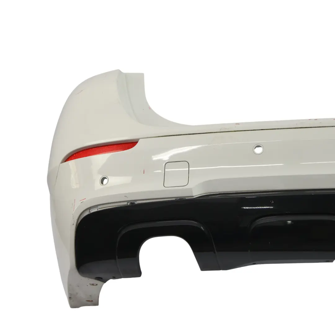 BMW X1 E84 Rear Bumper M Sport Trim Panel PDC Alpinweiss White - 300 - SKU 2212611-AW2 - Part number 2212611
