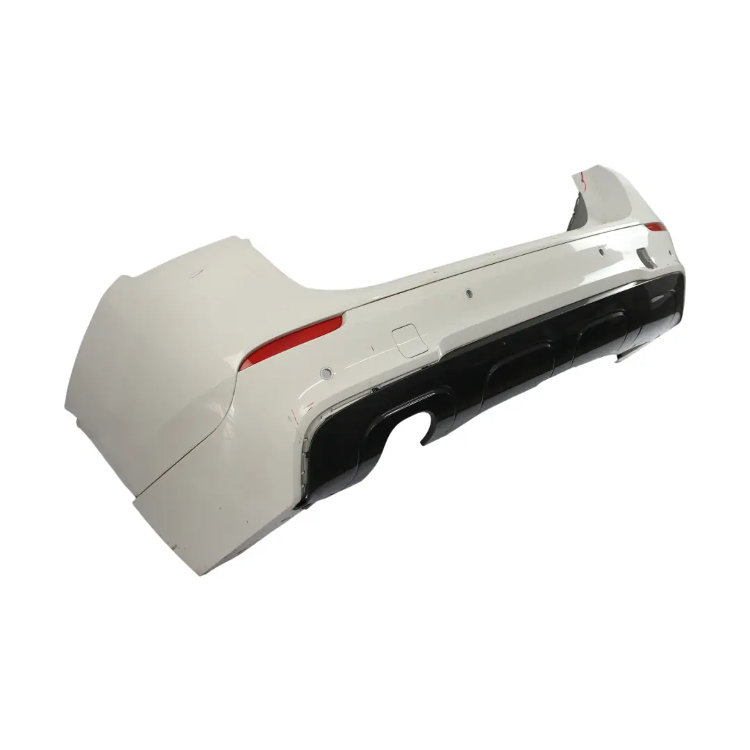 Bumper M Sport Trim Panel PDC Alpinweiss White - 300 to BMW X1 E84 Rear with Part number 2212611 BMW X1 E84 Rear Bumper M Sport Trim Panel PDC Alpinweiss White - 300 - SKU 2212611-AW2 - Part number 2212611