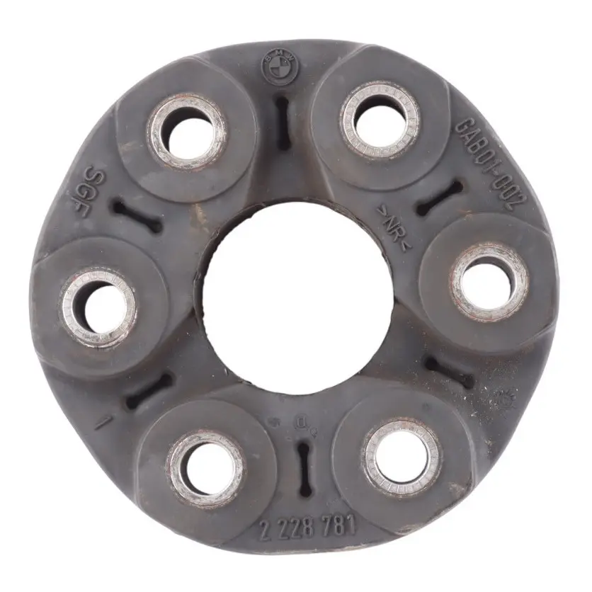 Universal Joint Prop Shaft Rubber 105MM to BMW E31 E32 E34 E38 E39 E46 with Part number 2228781 BMW E31 E32 E34 E38 E39 E46 Universal Joint Prop Shaft Rubber 105MM - SKU 2228781 - Part number 2228781