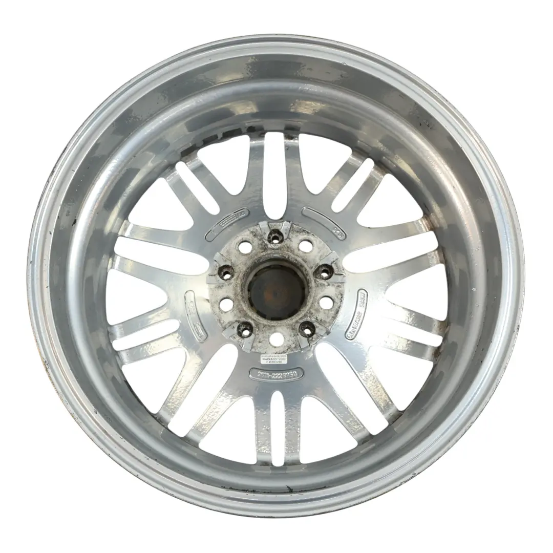 Cerchio In Lega Cromato Anteriore 18" 8J ET:20 M Styling 65 per BMW E39 M5 con numero di parte 2228950 BMW E39 M5 Cerchio In Lega Cromato Anteriore 18" 8J ET:20 M Styling 65 - SKU 2228950-1 - Numero di parte 2228950