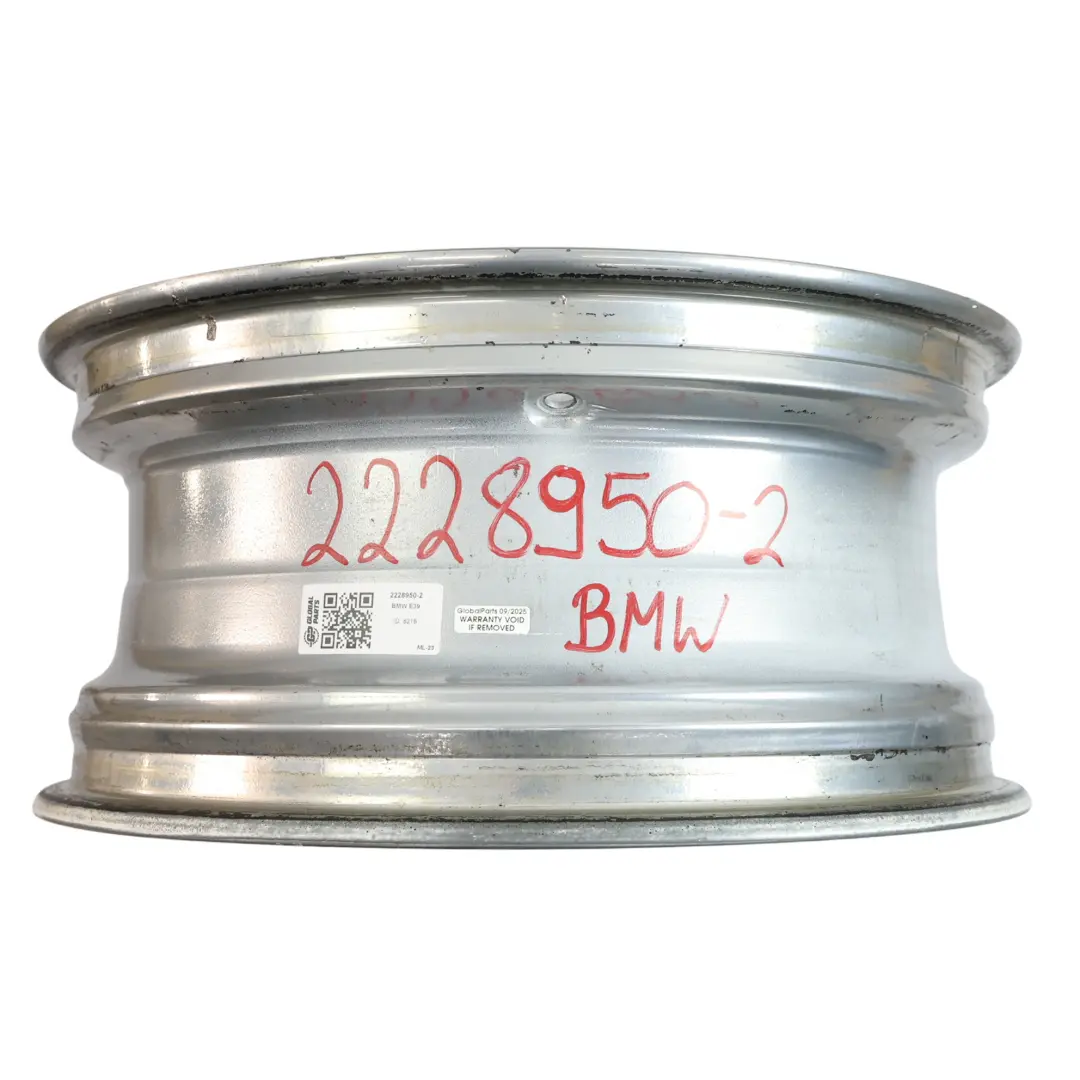 Chromfelge Vorne Alufelge 18" 8J ET:20 M Styling 65 für BMW E39 M5 mit Teilenummer 2228950 BMW E39 M5 Chromfelge Vorne Alufelge 18" 8J ET:20 M Styling 65 - SKU 2228950-2 - Teilenummer 2228950