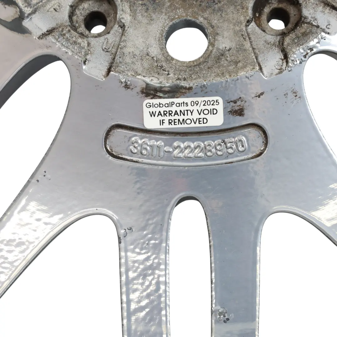 Felga Aluminiowa Chrom Przód 18" 8J ET:20 M Styling 65 do BMW E39 M5 o numerze 2228950 BMW E39 M5 Felga Aluminiowa Chrom Przód 18" 8J ET:20 M Styling 65 - SKU 2228950-2 - Numer Części 2228950