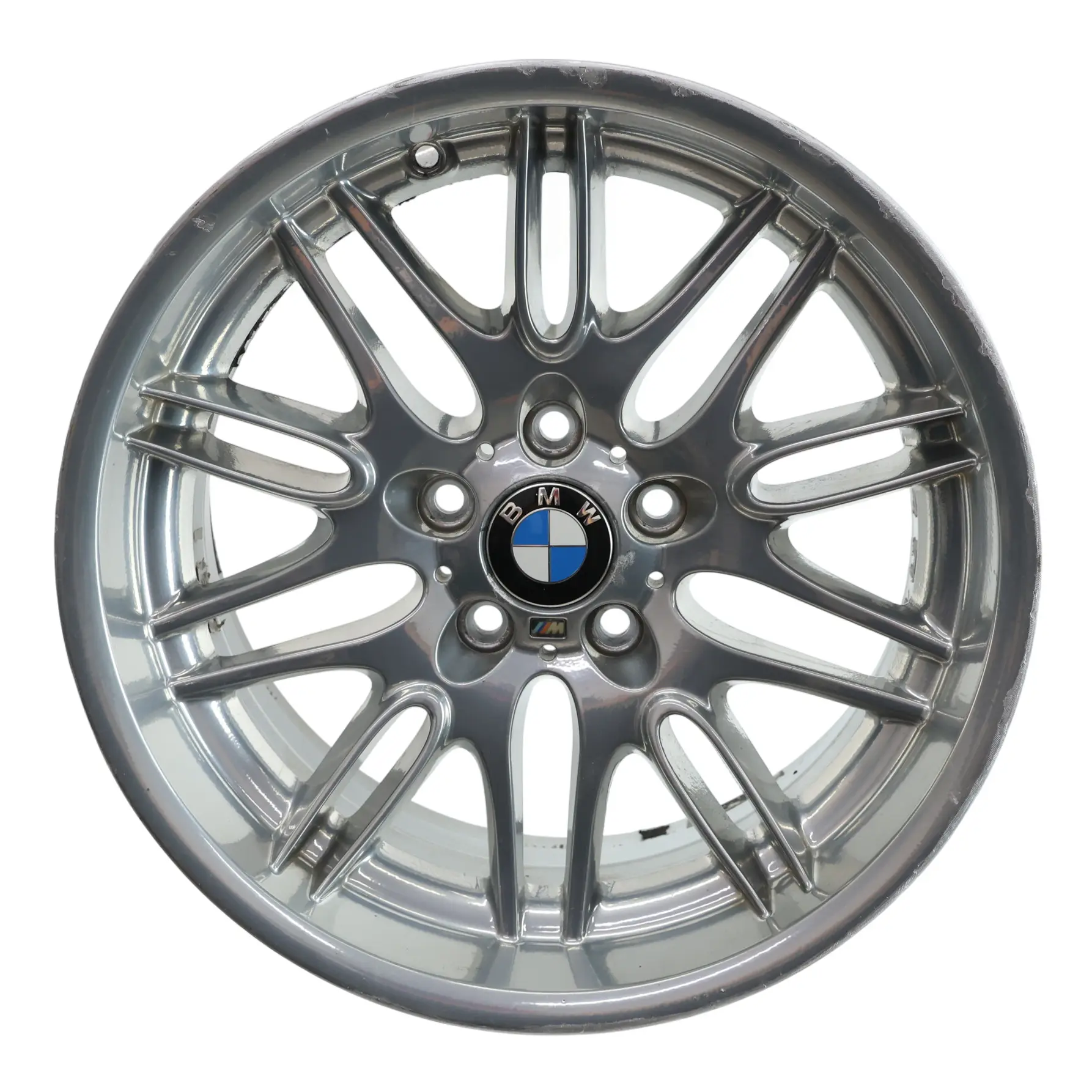 BMW E39 M5 Rear Chrome Wheel Alloy Rim 18" 9.5J ET:22 M Styling 65 2228960