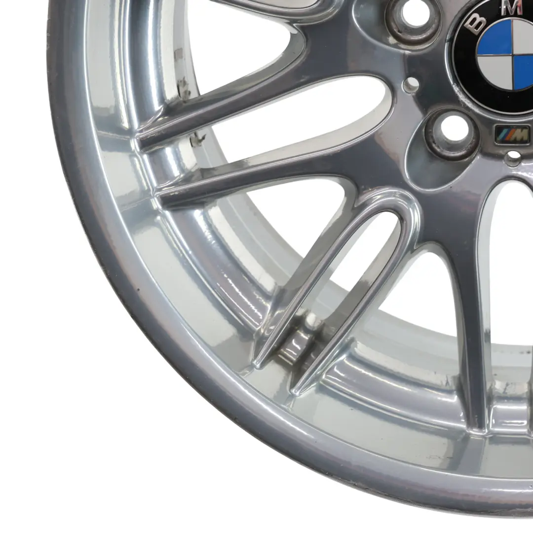 Hinterrad Chromfelge Alufelge 18" 9.5J ET:22 M Styling 65 für BMW E39 M5 mit Teilenummer 2228960 BMW E39 M5 Hinterrad Chromfelge Alufelge 18" 9.5J ET:22 M Styling 65 - SKU 2228960-2 - Teilenummer 2228960